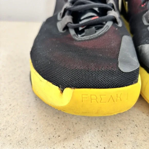 Nike Zoom Freak 1 Glo Black 13 Clean Rare Giannis Basketball Sneakers 🔥 - Picture 5 of 16
